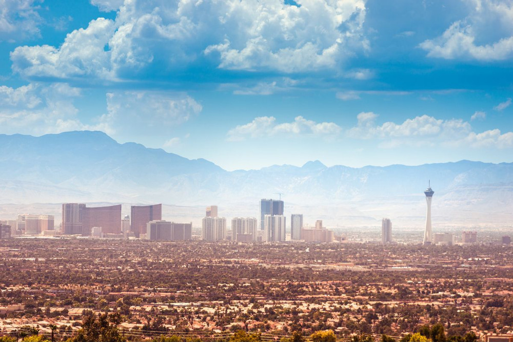 Las Vegas Valley view of the city
