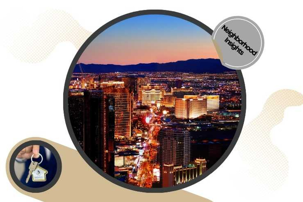 las vegas city aerial